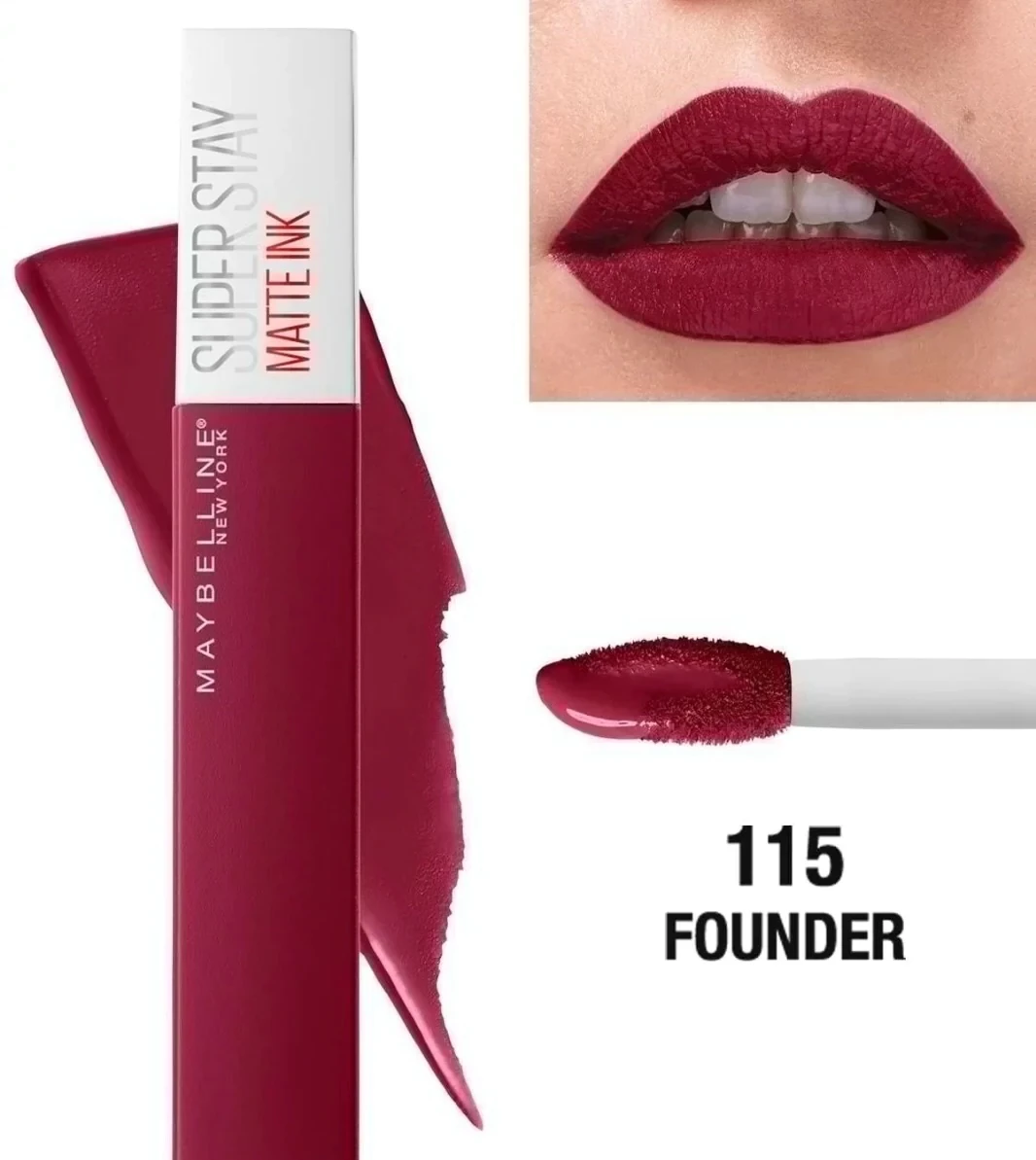 Maybelline Superstay Matte Ink Liquid Lipstick - 115 FOUNDER