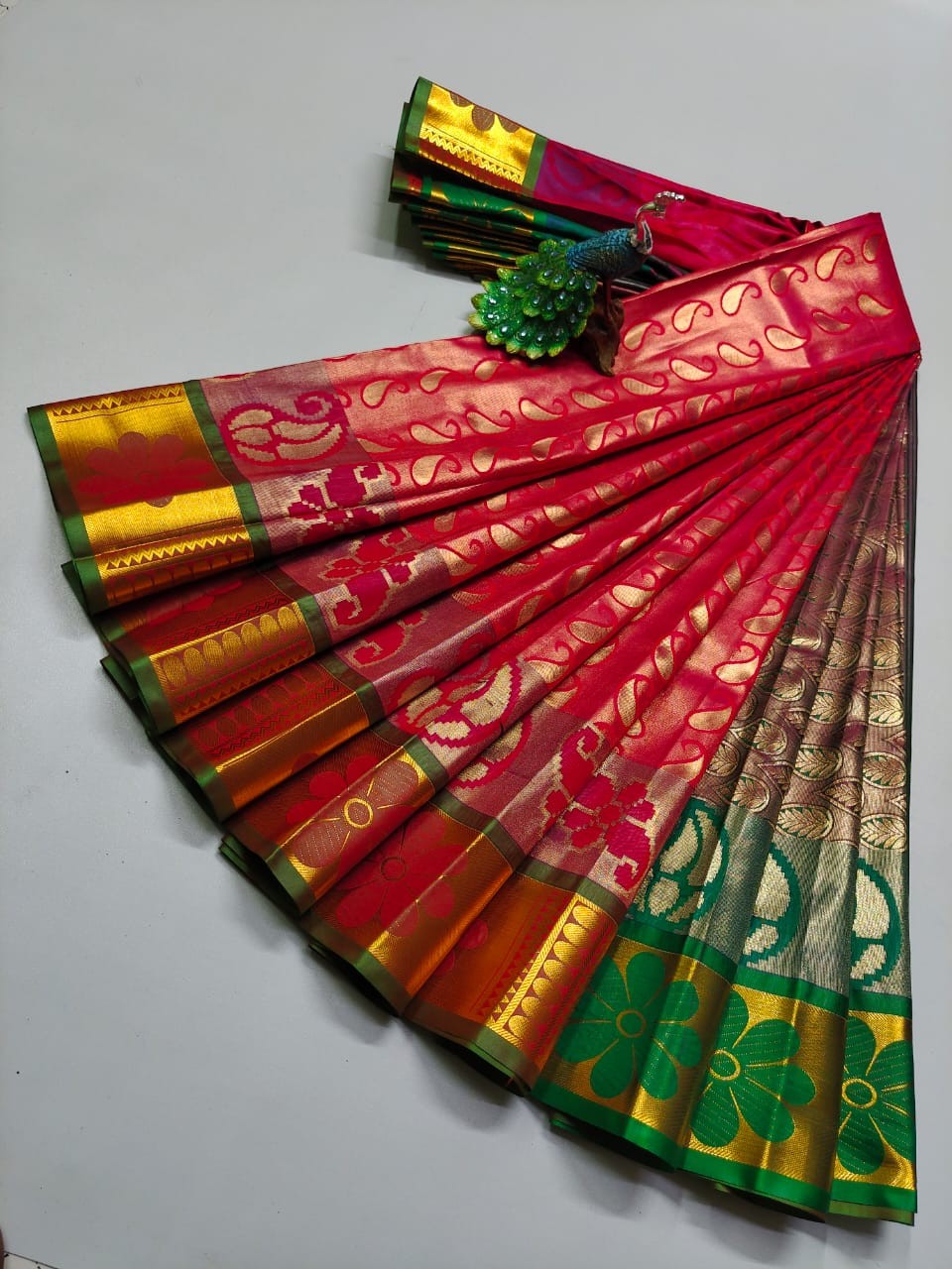 Samuthrika/vasthrakala style wedding type saree