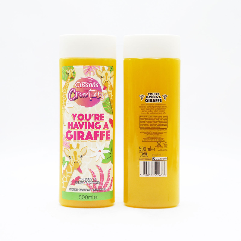 Cussons Creations Having A Giraffe Bath Soak 500ml