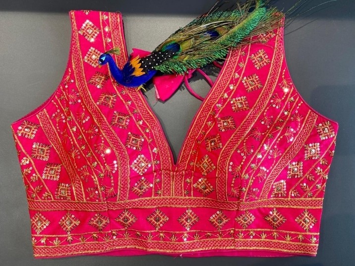 SEQUENCE SAREE BLOUSE