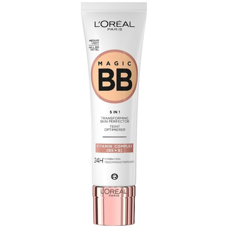 L'Oreal Paris Magic BB 5 in 1 Transforming Skin Perfector 30ml - MEDIUM LIGHT