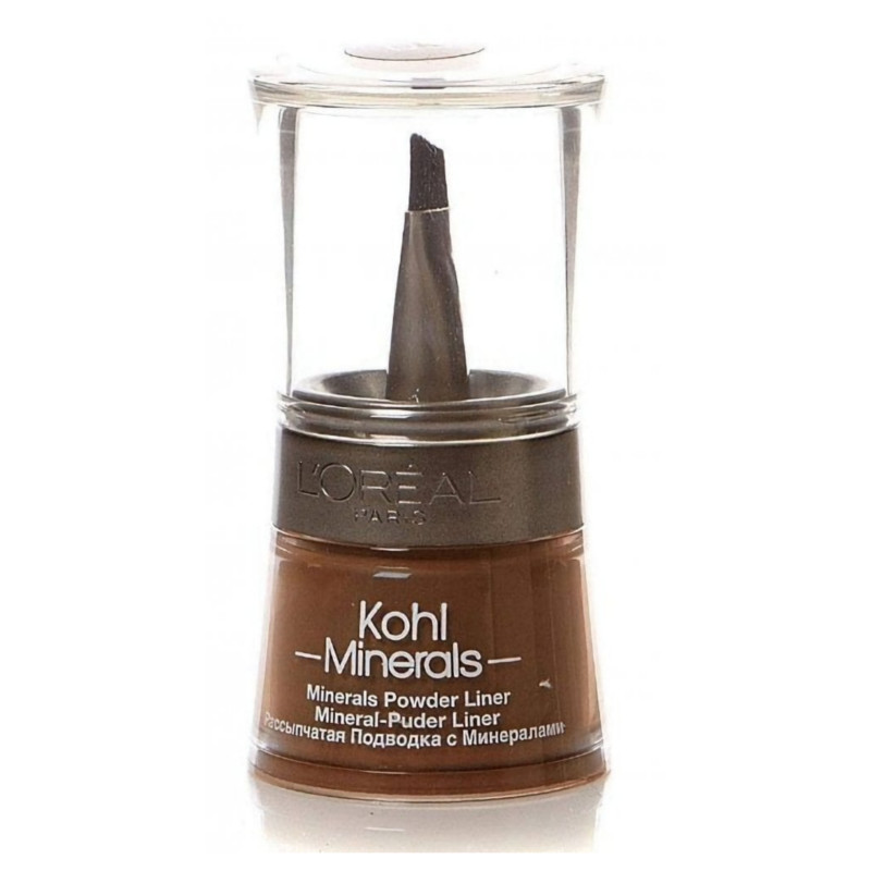 L'Oreal Khol Minerals Powder Eyeliner - 05 ICED CHESTNUT