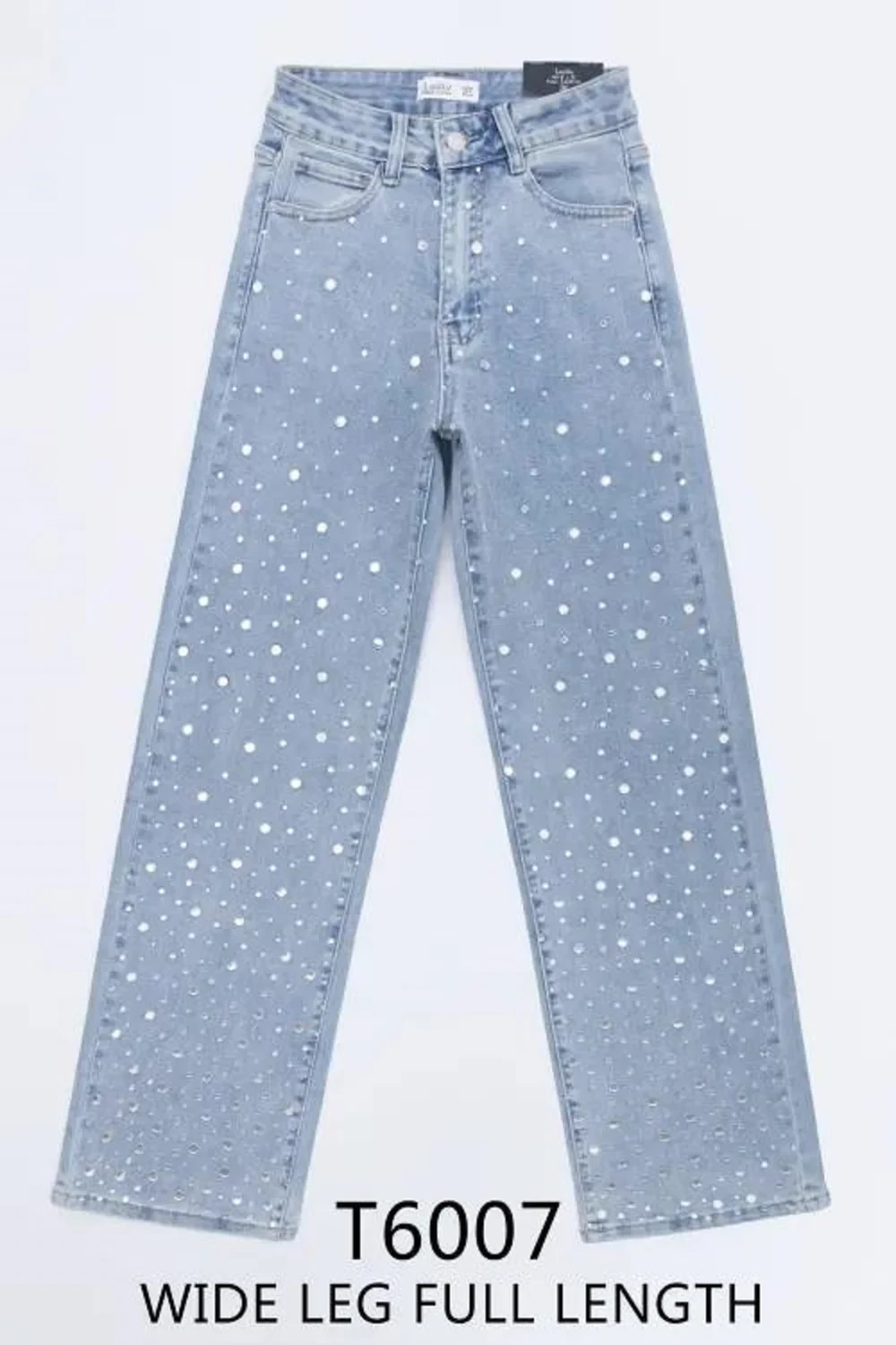 MIRROR EYELID DETAIL JEANS