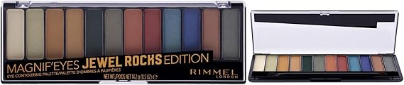 Rimmel London Magnif Eyes Eyeshadow Palette -  JEWEL ROCKS E EDITION