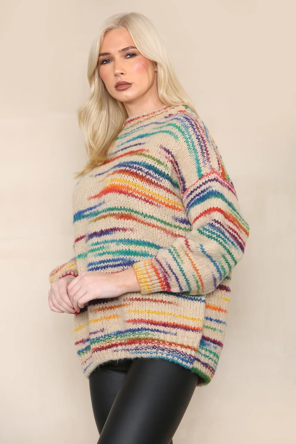 WOOLEN PATTERN JUMPER