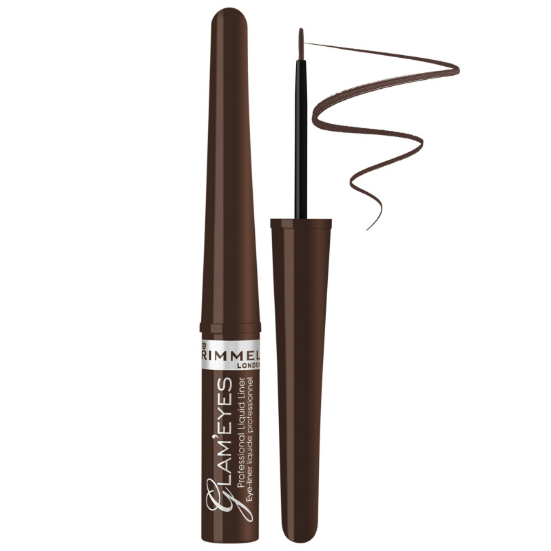 Rimmel Glam'Eyes Professional Liquid Eye Liner - 002 BROWN VELVET