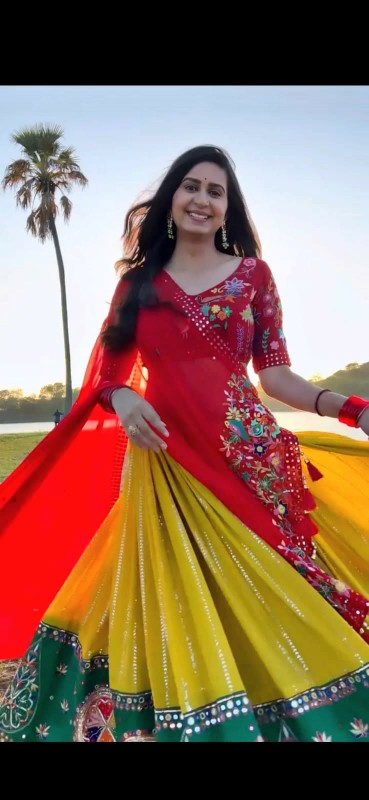 New designer embroidered lahenga choli